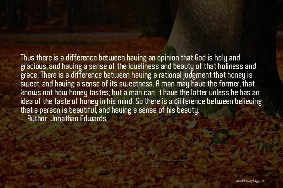 His Holiness Quotes By Jonathan Edwards