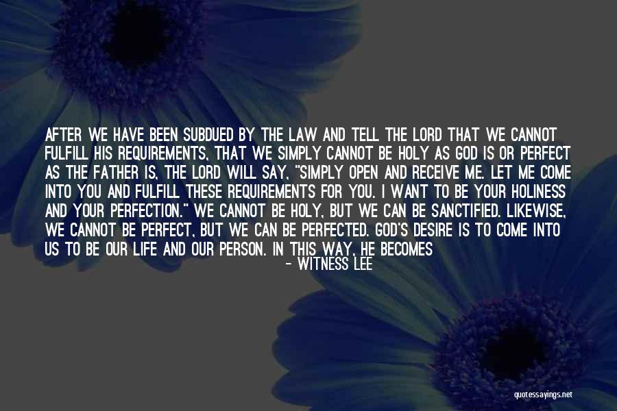 His Holiness Quotes By Witness Lee His Holiness Quotes By Witness Lee