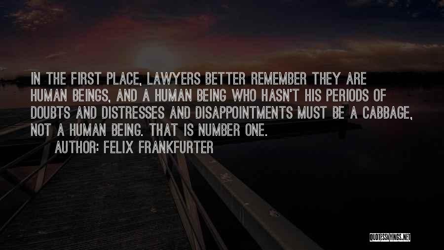 His In A Better Place Quotes By Felix Frankfurter