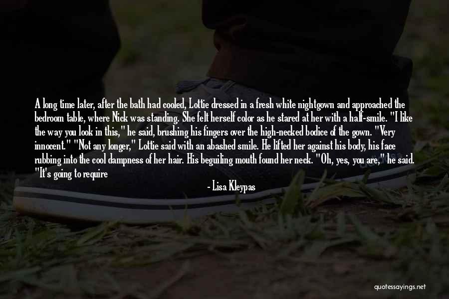 His Innocent Face Quotes By Lisa Kleypas His Innocent Face Quotes By Lisa Kleypas