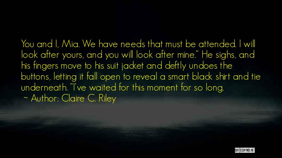 His Jacket Quotes By Claire C. Riley