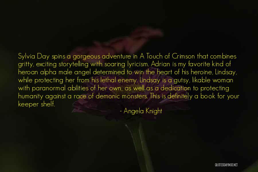 His Kind Of Woman Quotes By Angela Knight