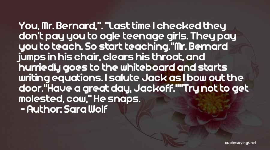 His Last Bow Quotes By Sara Wolf