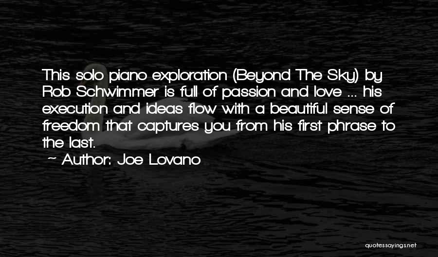 His Last Love Quotes By Joe Lovano