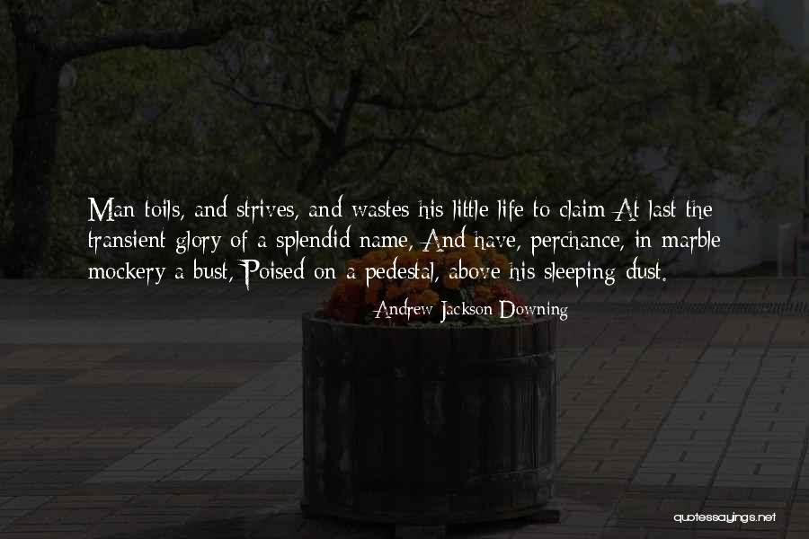 His Last Name Quotes By Andrew Jackson Downing His Last Name Quotes By Andrew Jackson Downing