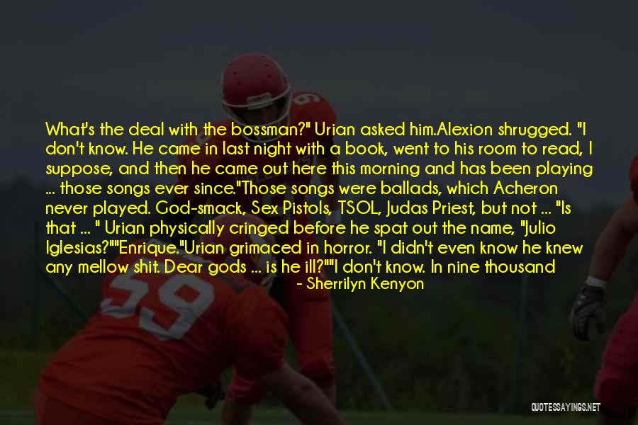 His Last Name Quotes By Sherrilyn Kenyon His Last Name Quotes By Sherrilyn Kenyon