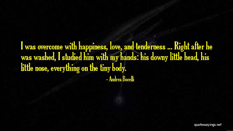 His Little Hands Quotes By Andrea Bocelli His Little Hands Quotes By Andrea Bocelli