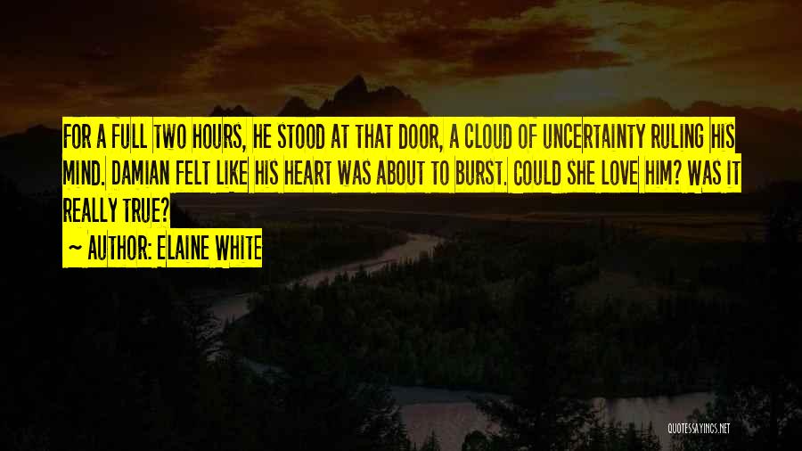 His Loss Love Quotes By Elaine White