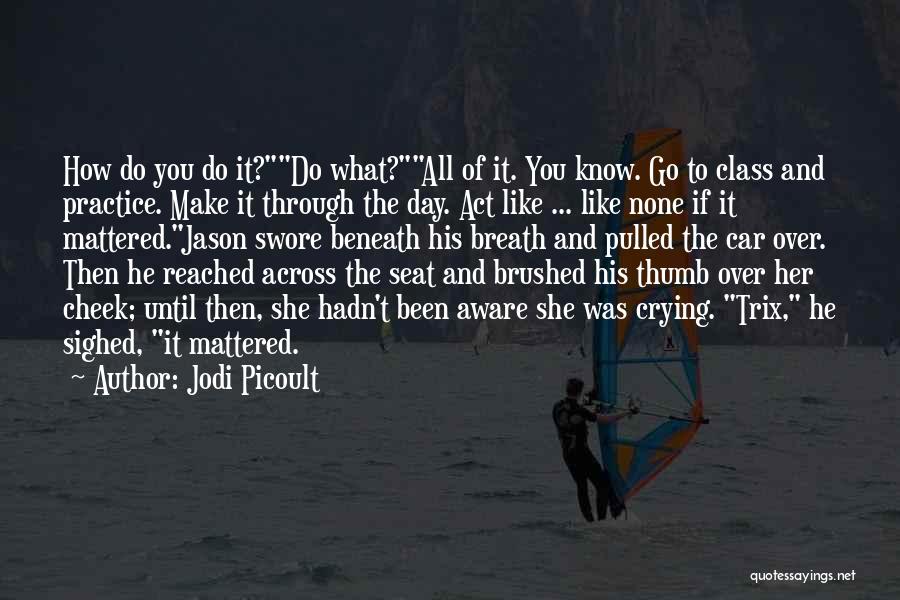 His Loss Love Quotes By Jodi Picoult