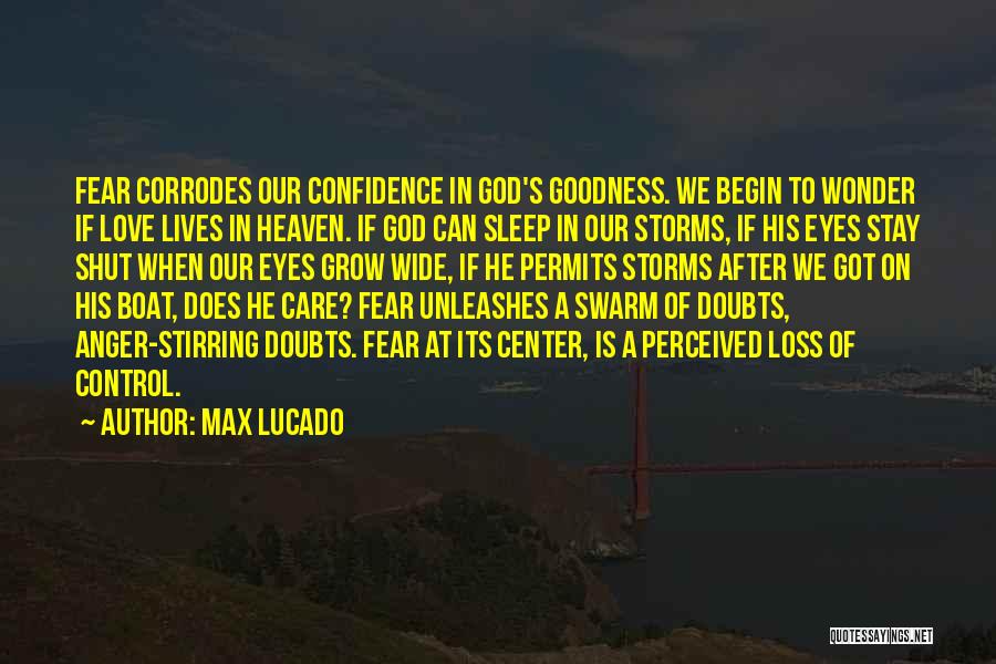 His Loss Love Quotes By Max Lucado