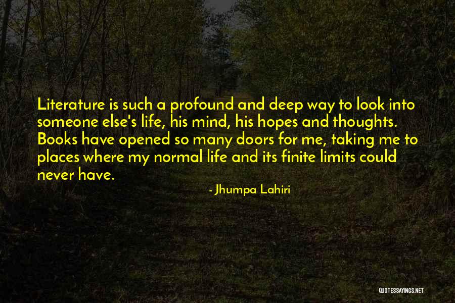 His My Life Quotes By Jhumpa Lahiri