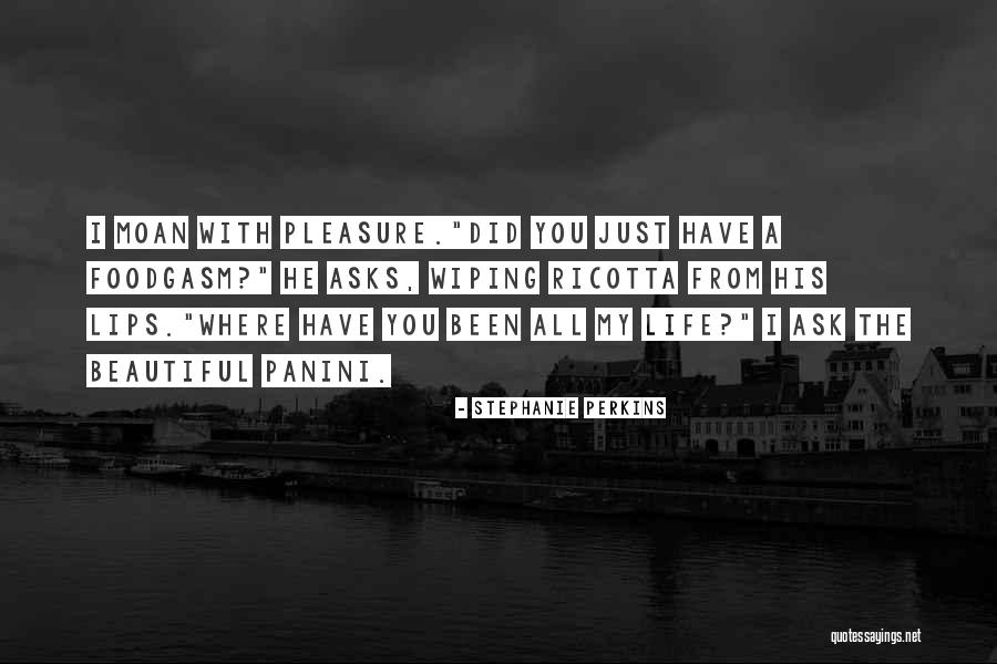 His My Life Quotes By Stephanie Perkins His My Life Quotes By Stephanie Perkins