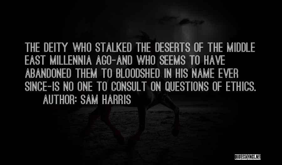 His Name Quotes By Sam Harris