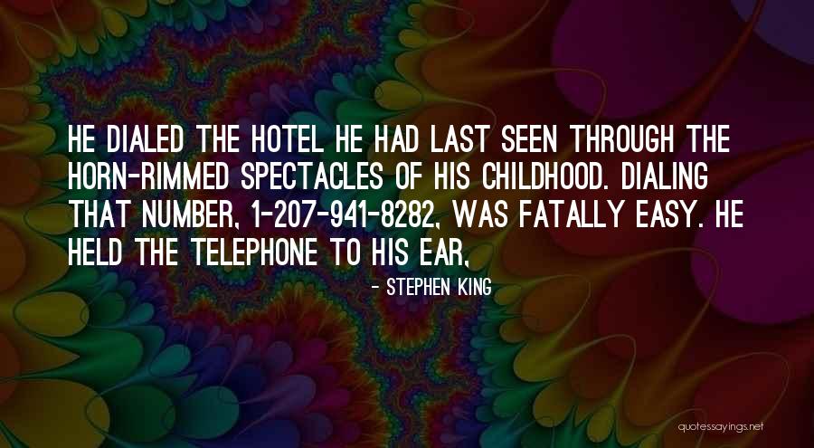 His Number 1 Quotes By Stephen King