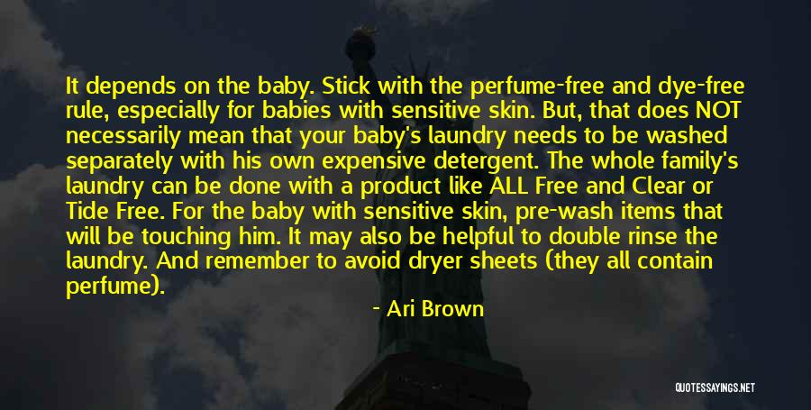 His Perfume Quotes By Ari Brown