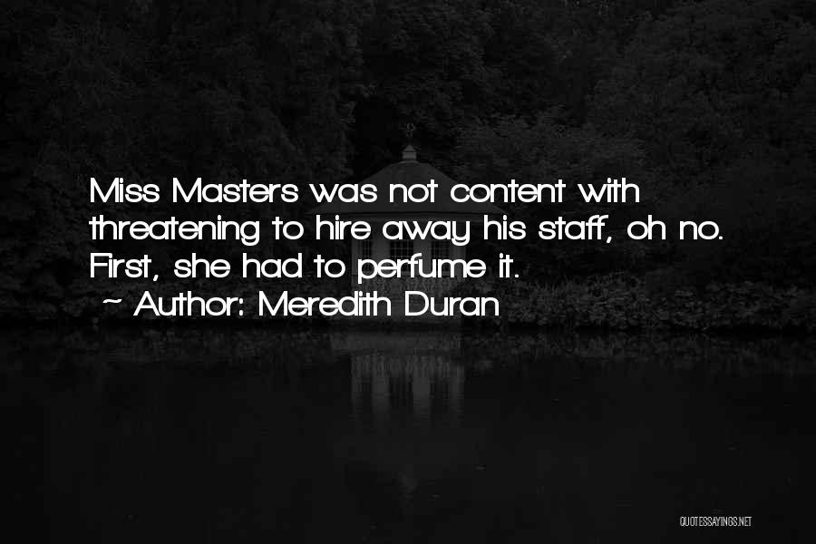 His Perfume Quotes By Meredith Duran