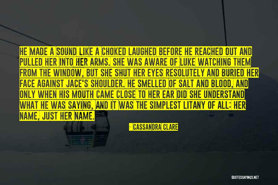 His Shoulder Love Quotes By Cassandra Clare His Shoulder Love Quotes By Cassandra Clare