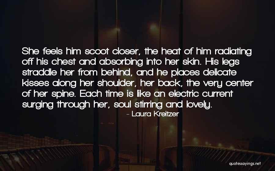 His Shoulder Love Quotes By Laura Kreitzer