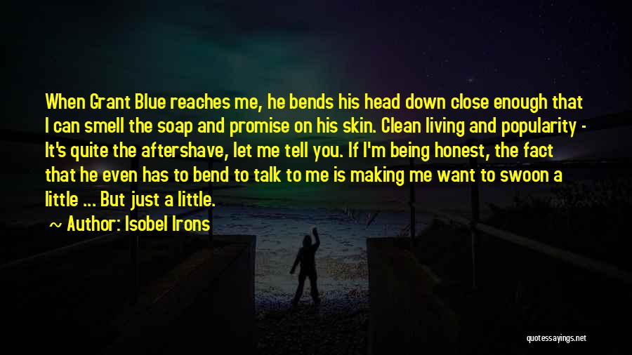 His Smell Quotes By Isobel Irons