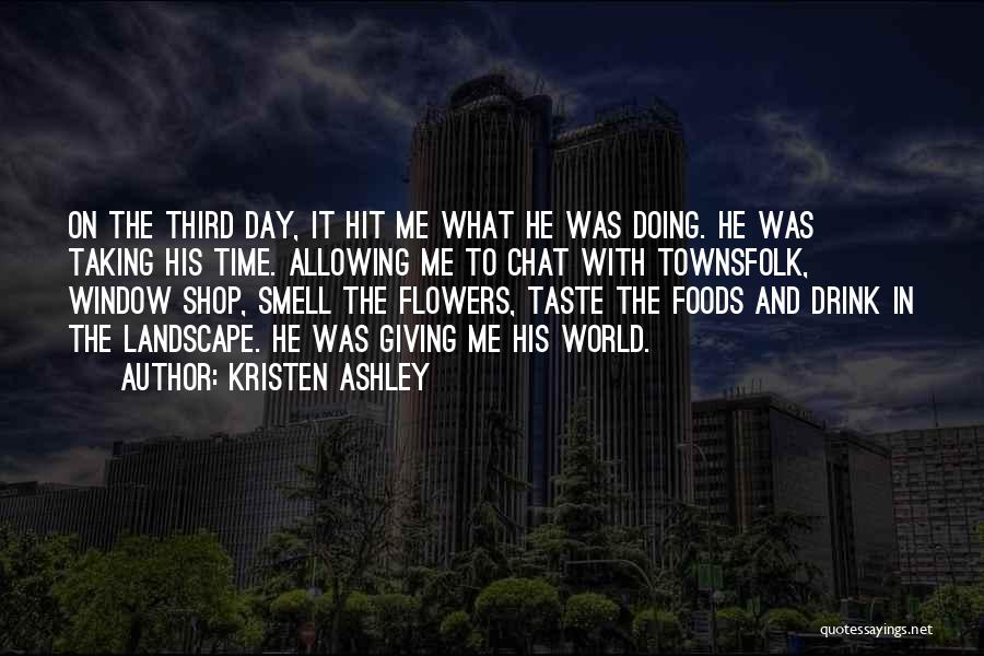 His Smell Quotes By Kristen Ashley