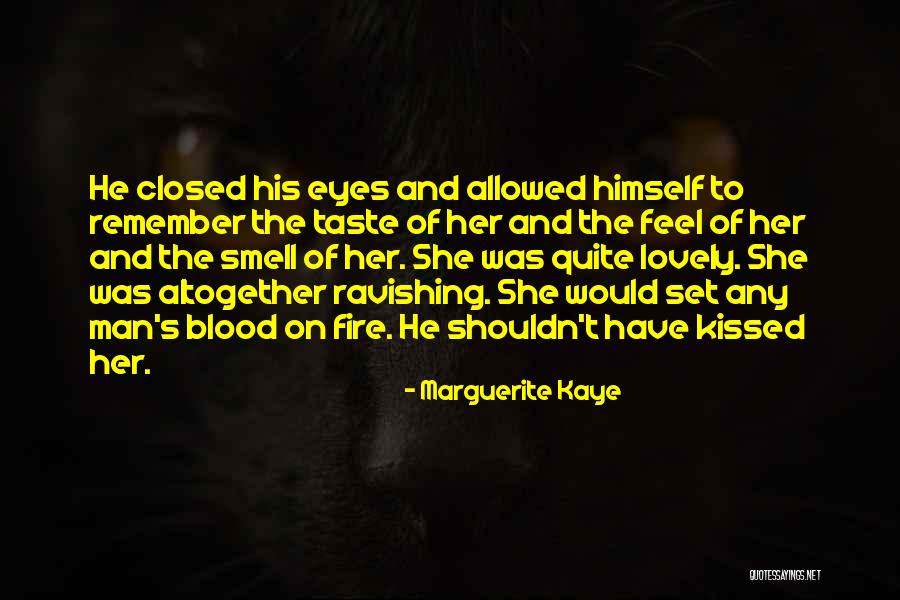 His Smell Quotes By Marguerite Kaye