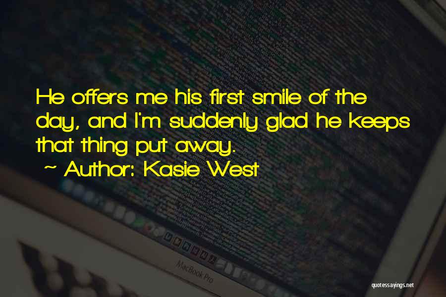 His Smile Keeps Me Going Quotes By Kasie West