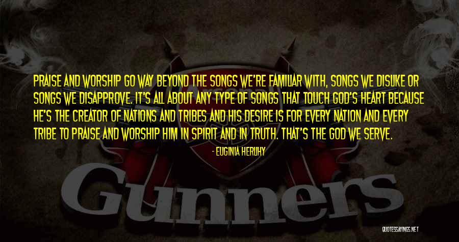 His Songs Quotes By Euginia Herlihy His Songs Quotes By Euginia Herlihy