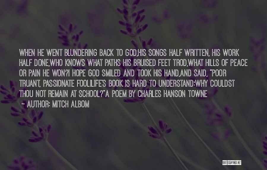 His Songs Quotes By Mitch Albom