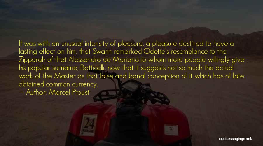 His Surname Quotes By Marcel Proust