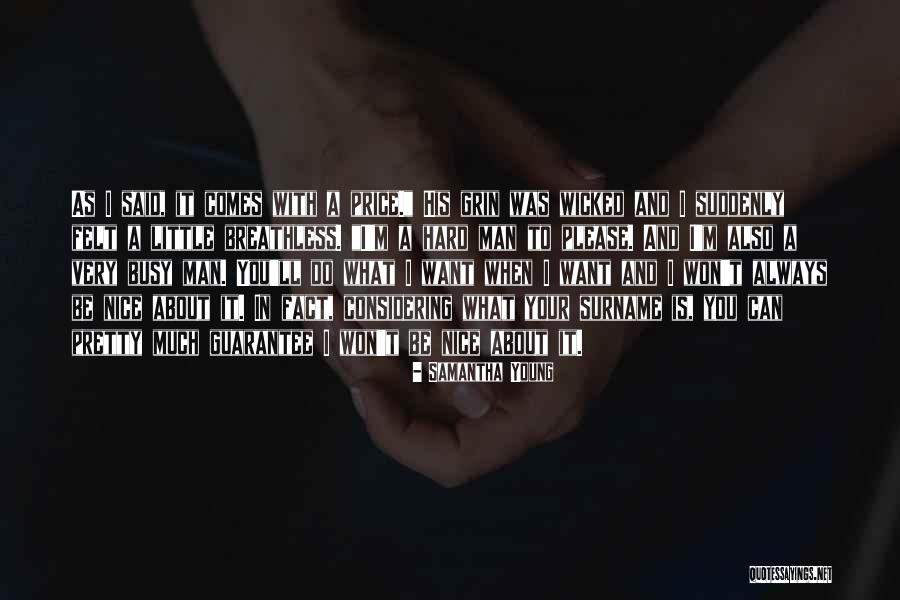 His Surname Quotes By Samantha Young His Surname Quotes By Samantha Young