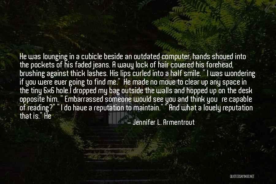 His Tiny Feet Quotes By Jennifer L. Armentrout His Tiny Feet Quotes By Jennifer L. Armentrout