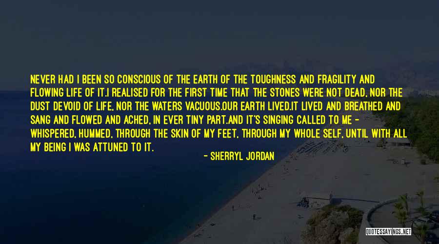 His Tiny Feet Quotes By Sherryl Jordan His Tiny Feet Quotes By Sherryl Jordan