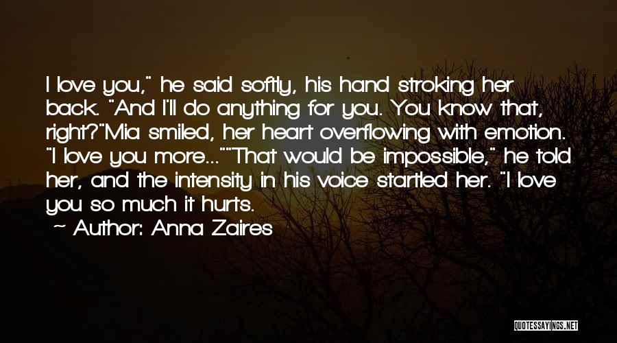 His Voice Love Quotes By Anna Zaires