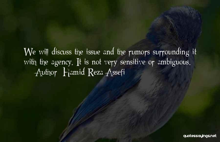 Hisker Quotes By Hamid-Reza Assefi