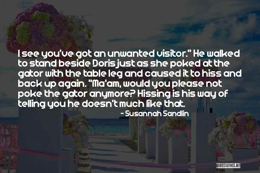 Hiss Quotes By Susannah Sandlin Hiss Quotes By Susannah Sandlin