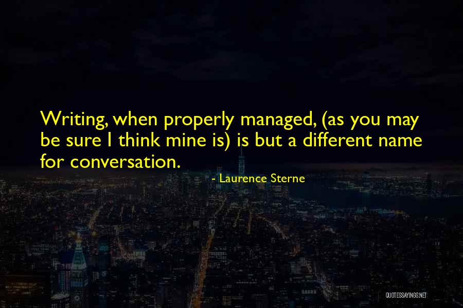 Hissarya Quotes By Laurence Sterne Hissarya Quotes By Laurence Sterne