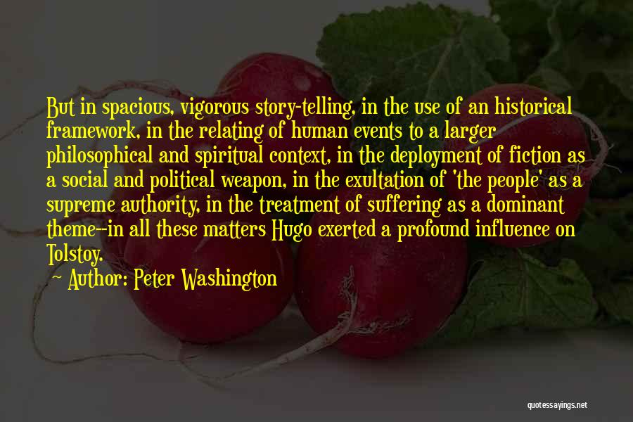 Historical Context Quotes By Peter Washington