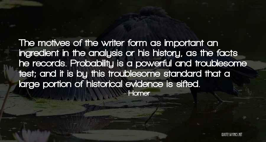 Historical Facts Quotes By Homer Historical Facts Quotes By Homer