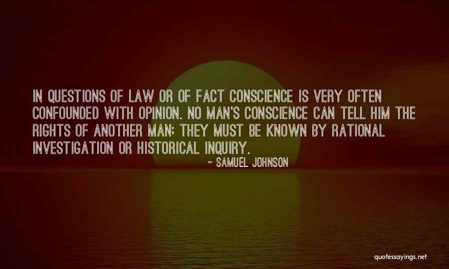 Historical Investigation Quotes By Samuel Johnson Historical Investigation Quotes By Samuel Johnson