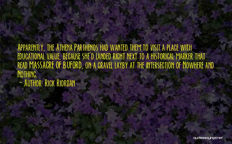 Historical Quotes By Rick Riordan