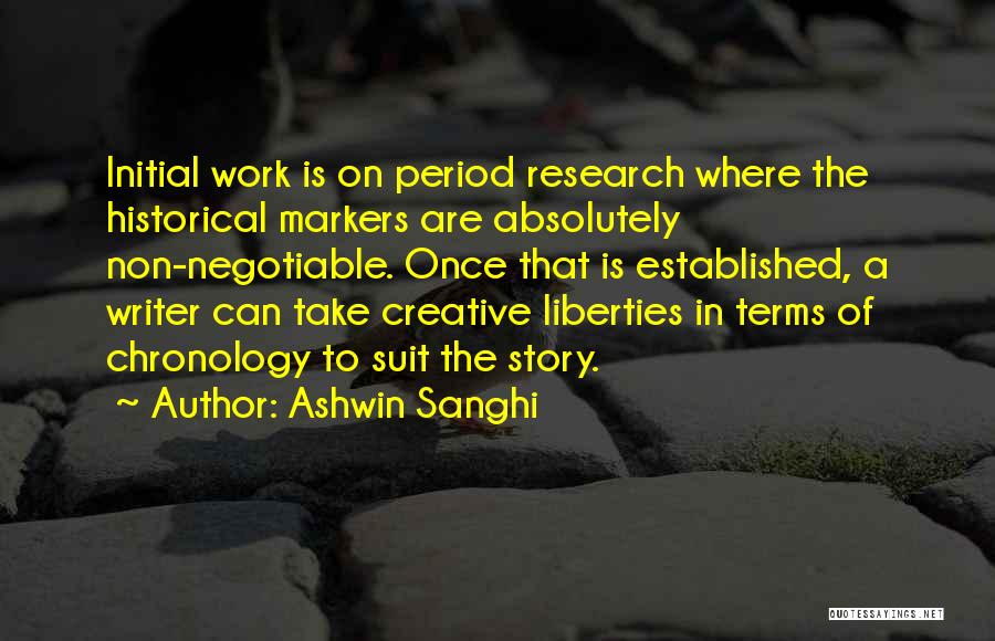 Historical Research Quotes By Ashwin Sanghi