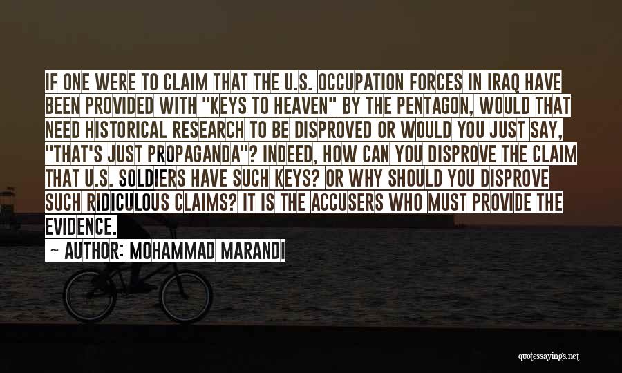 Historical Research Quotes By Mohammad Marandi