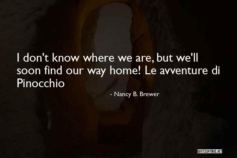 Historical Suspense Quotes By Nancy B. Brewer