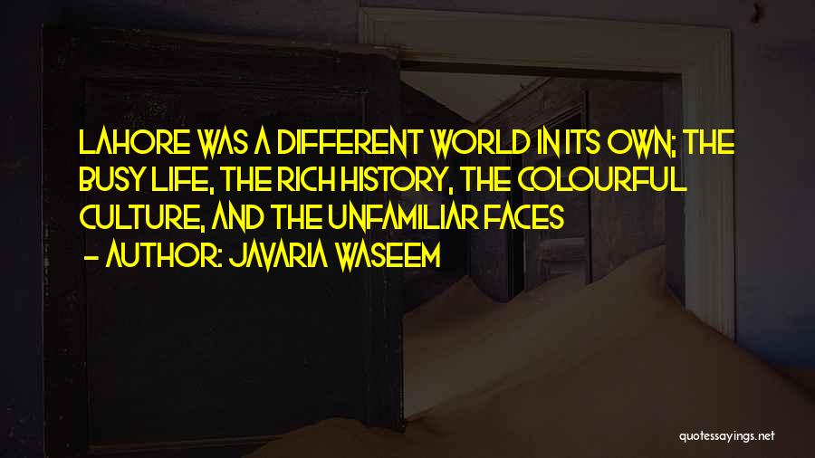 History And Culture Quotes By Javaria Waseem