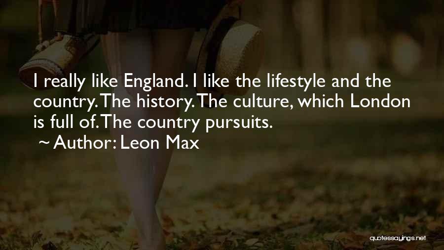 History And Culture Quotes By Leon Max