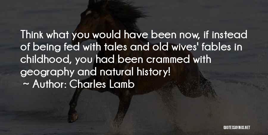 History And Geography Quotes By Charles Lamb