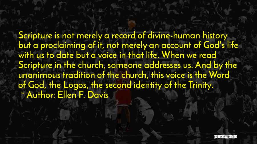 History And Identity Quotes By Ellen F. Davis