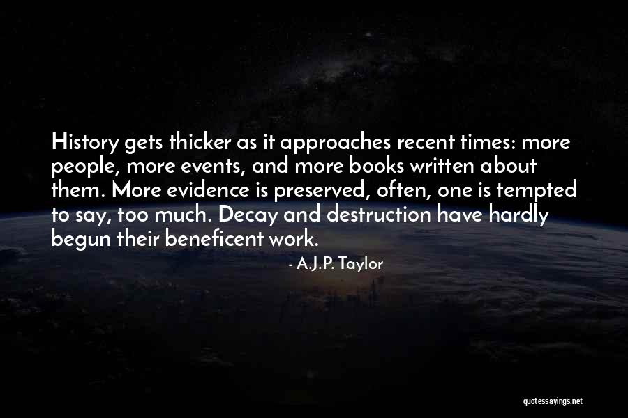 History And Quotes By A.J.P. Taylor