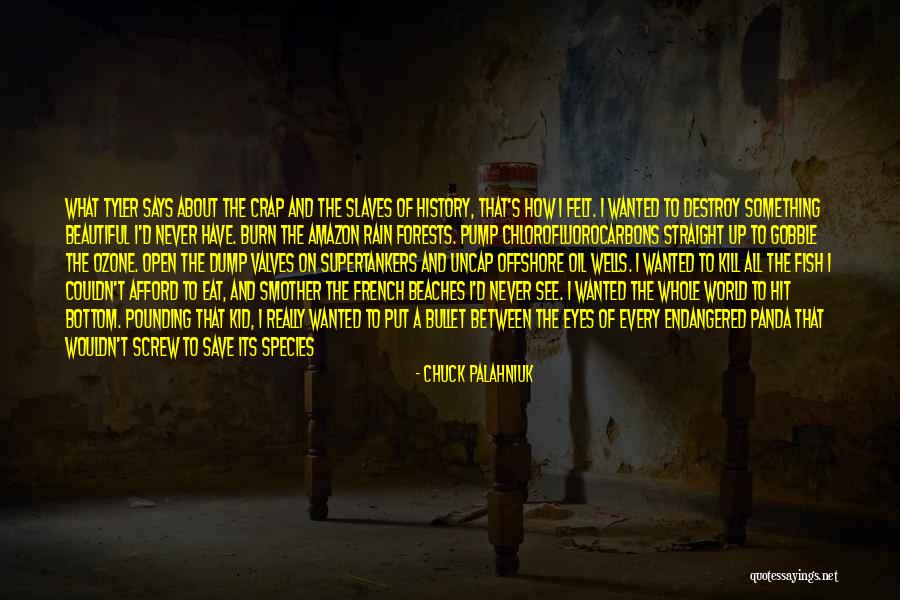 History And Quotes By Chuck Palahniuk