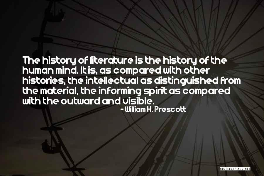 History And Quotes By William H. Prescott